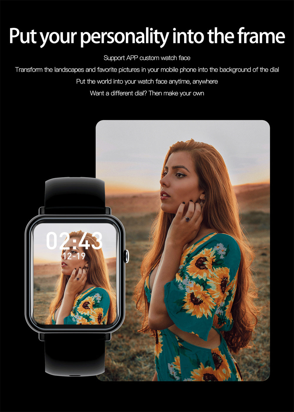 LoomTech AquaCore™ — Smart Waterproof Watch with Full-Touch Display, Bluetooth 5.2 & Long Battery Life (IP67)