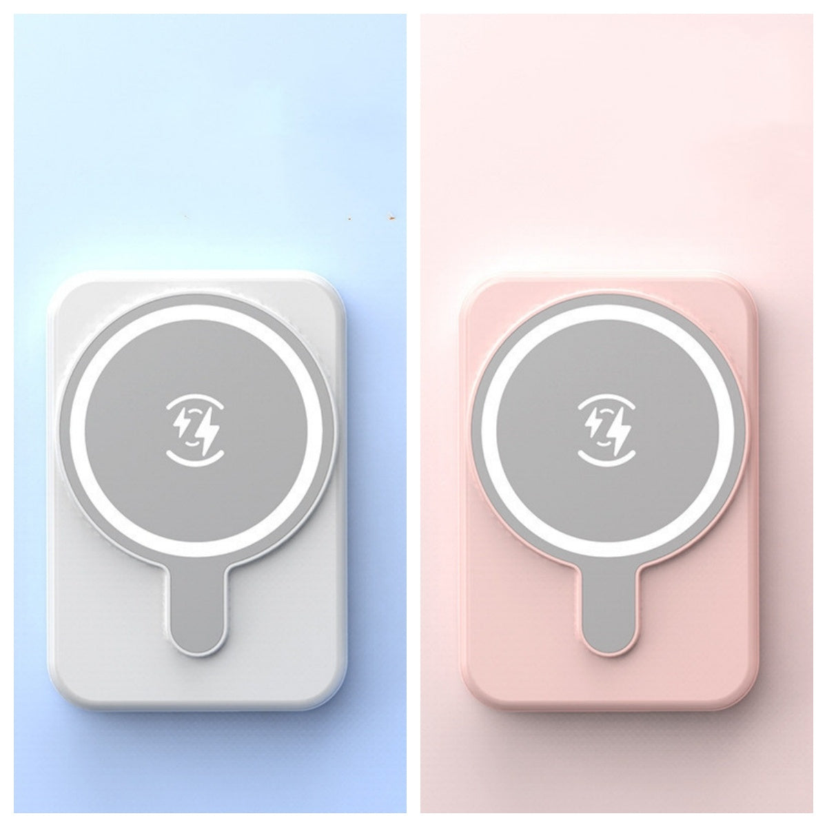 LoomTech™ Mini Magnetic Power Bank 5000mAh – Fast Wireless Charging Portable Battery for iPhone & More