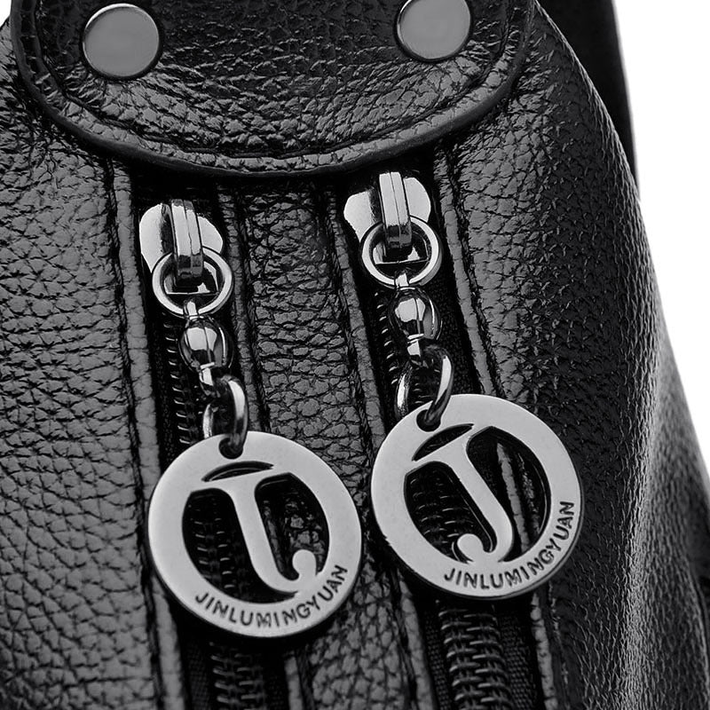 LoomTech™ High-Capacity Shoulder Bag – Large PU Leather Crossbody Handbag for Women