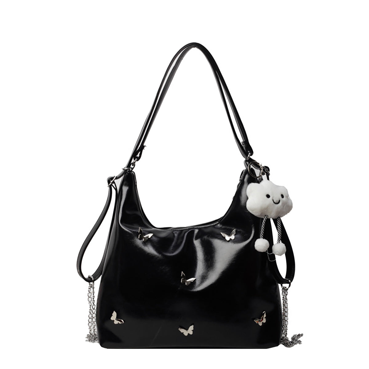 LoomTech™ Women’s Designer Hobo Handbag – Large PU Leather Crossbody & Shoulder Bag with Adjustable Strap