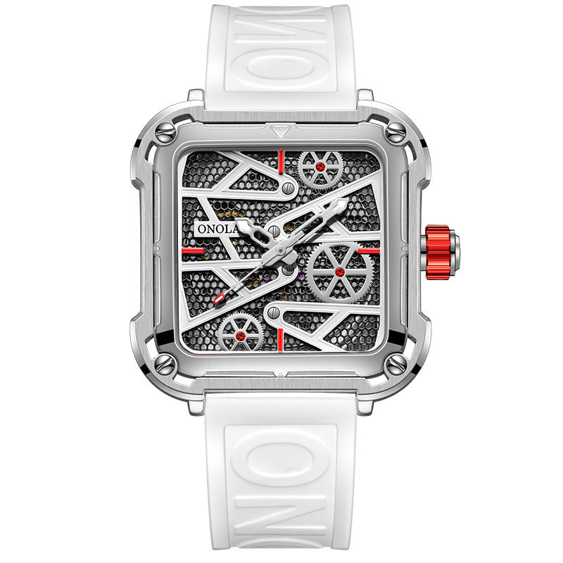 LoomTech ChronoEdge™ — Men’s Mechanical Watch | 44mm Stainless Steel Design, 30M Waterproof, Automatic Precision Movement