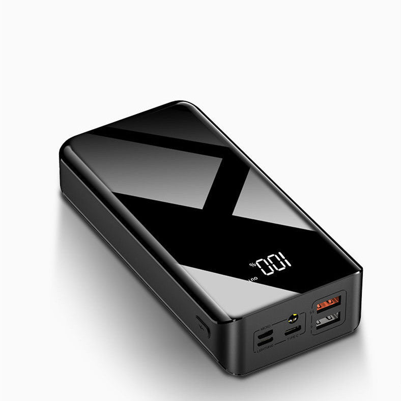 LoomTech™ 30,000mAh Power Bank – Dual USB Fast Charger with LCD Digital Display