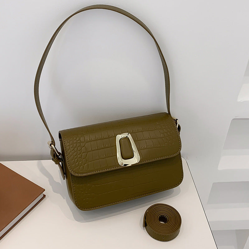 LoomTech™ Winter Trend Crossbody Handbag – Modern PU Leather Shoulder Bag for Women