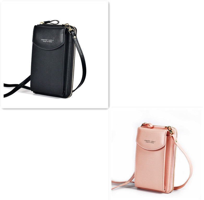 LoomTech™ PU Leather Crossbody Handbag – Smart, Stylish, and Functional