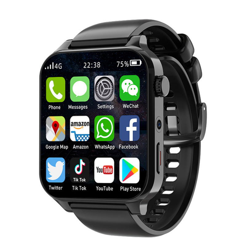 LoomTech PlayMax™ — Android Smartwatch with HD Large Screen, Gaming Power & Music Freedom
