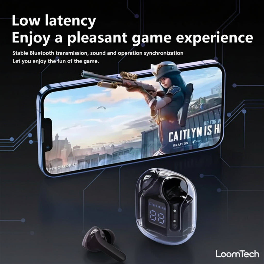 LoomTech BT30 – Noise Cancelling Gaming Earbuds