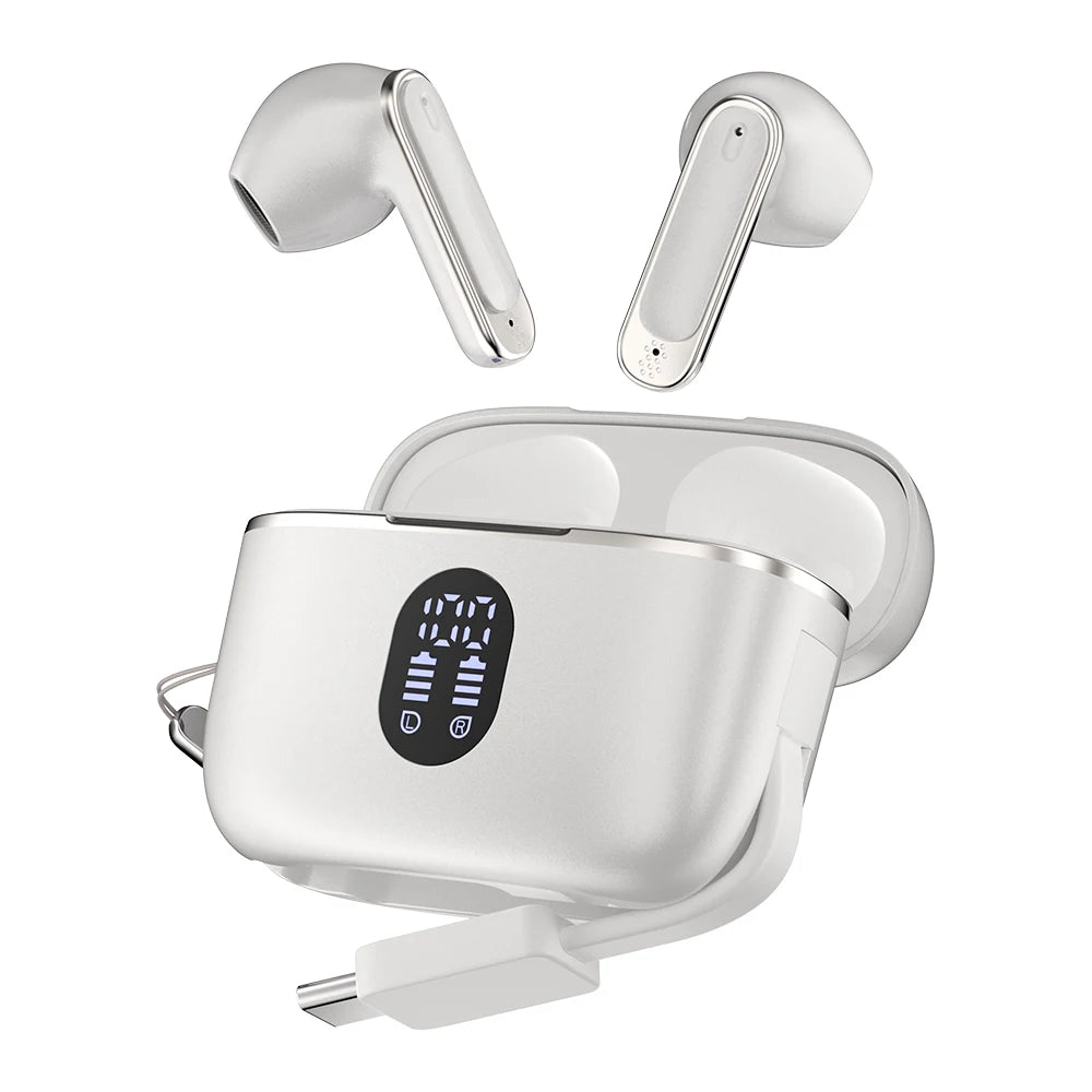 LoomTech BT6 – Bluetooth 6.0 Earbuds for iPhone & Android