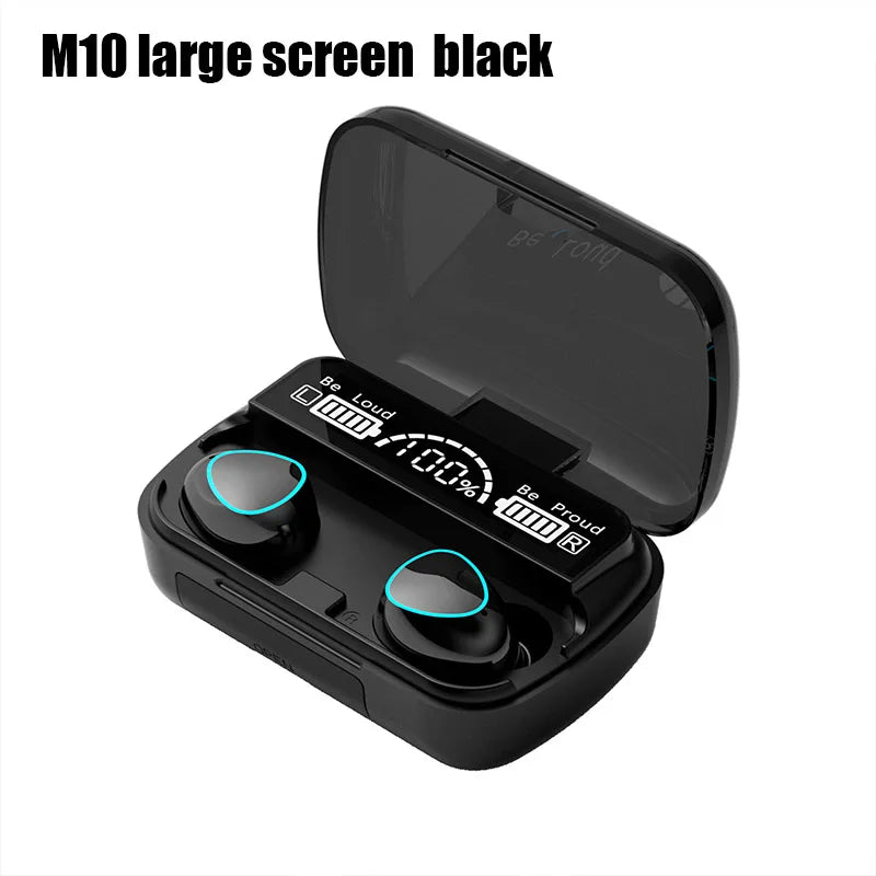 LoomTech M10 Pro – Wireless Bluetooth Earbuds with Power Display Case