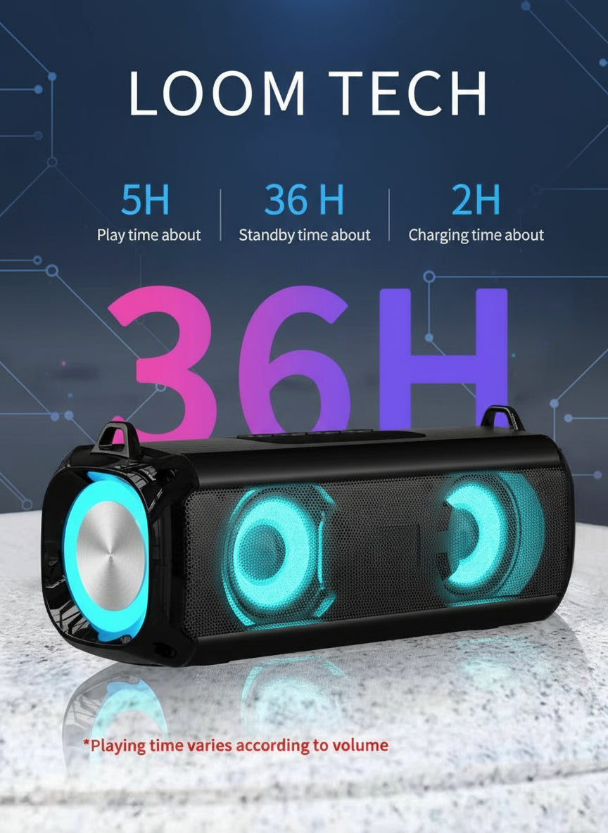 LoomTech Rockmia EBS-045 RGB Speaker