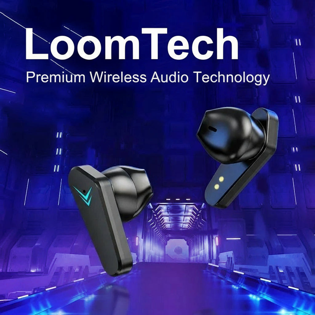 Loom Tech 9D Pro — True Wireless Gaming Earbuds With Precision Bass & HD Mic