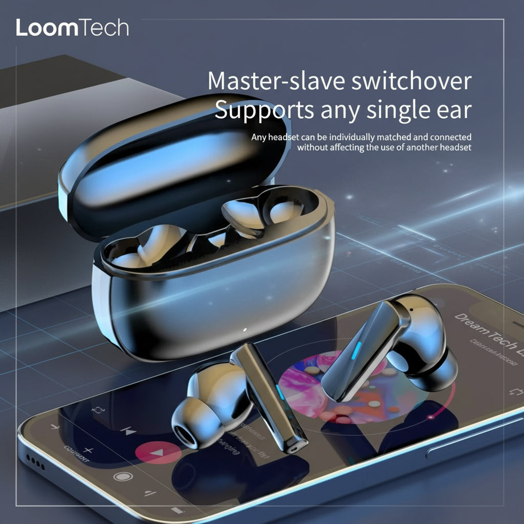 LoomTech AirNova – HD Sound Wireless Headset