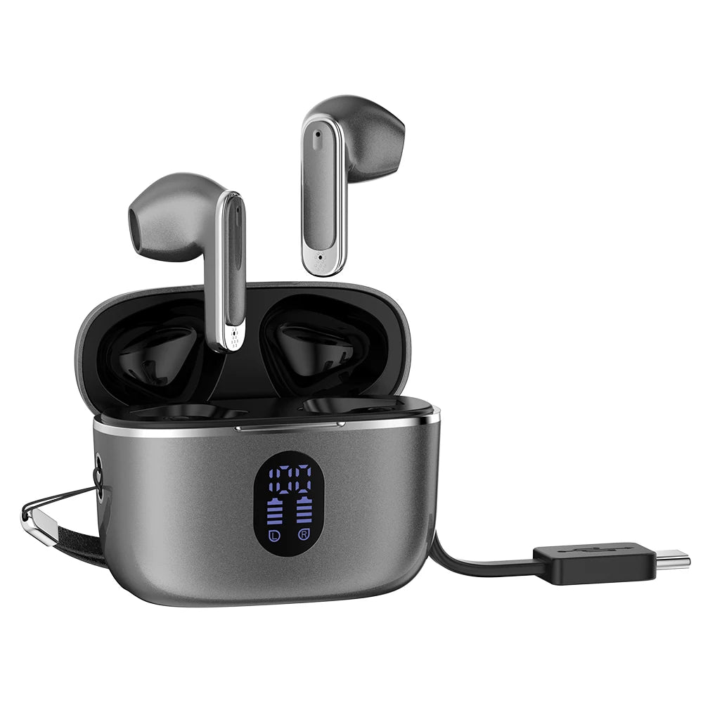 LoomTech BT6 – Bluetooth 6.0 Earbuds for iPhone & Android