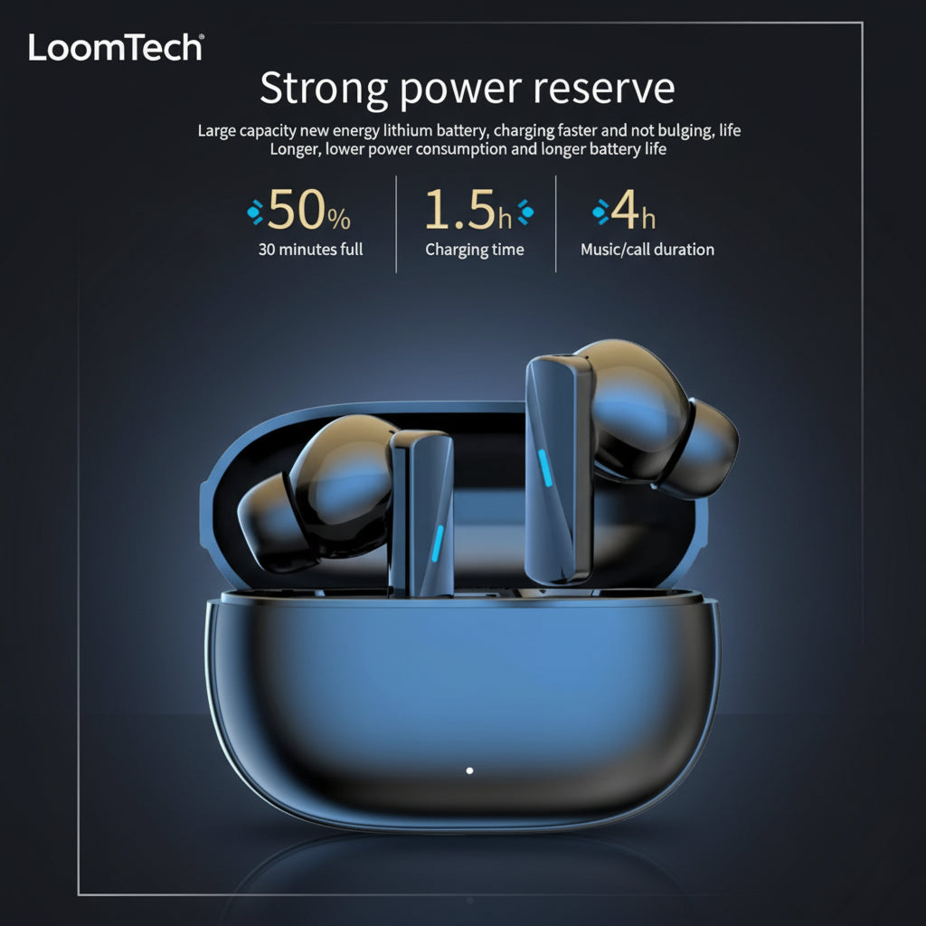 LoomTech AirNova – HD Sound Wireless Headset