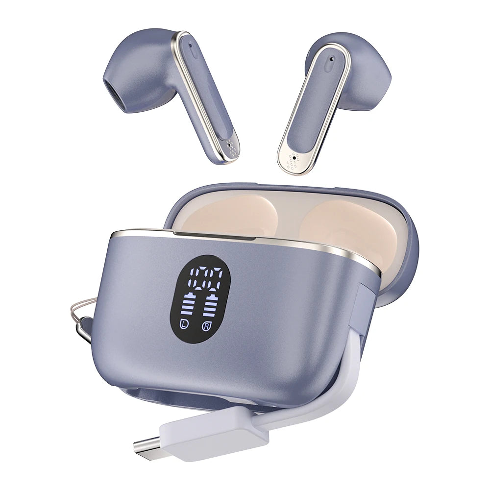 LoomTech BT6 – Bluetooth 6.0 Earbuds for iPhone & Android