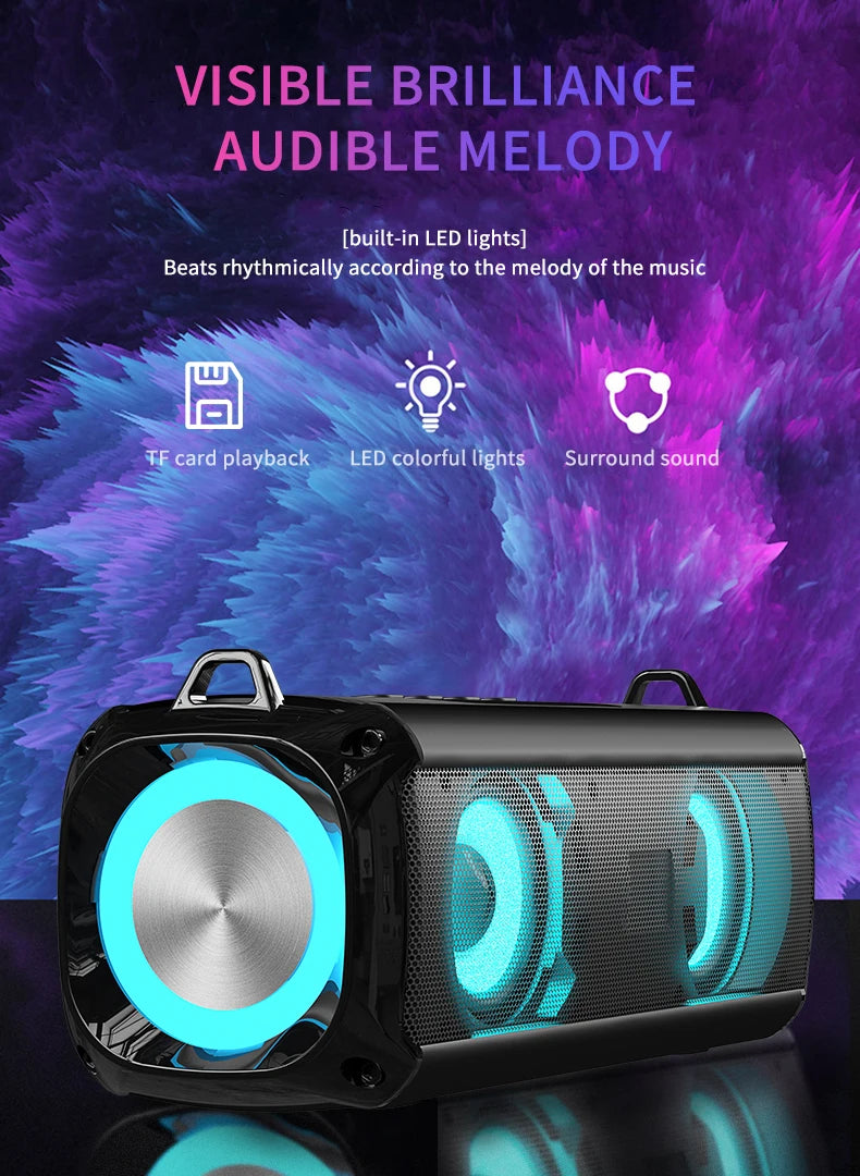 LoomTech Rockmia EBS-045 RGB Speaker