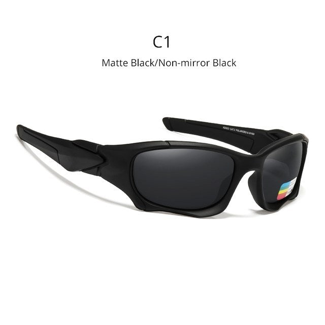 LoomTech™ Vintage Pilot Sunglasses – Unisex Polarized TAC Lens UV400 Sport Eyewear