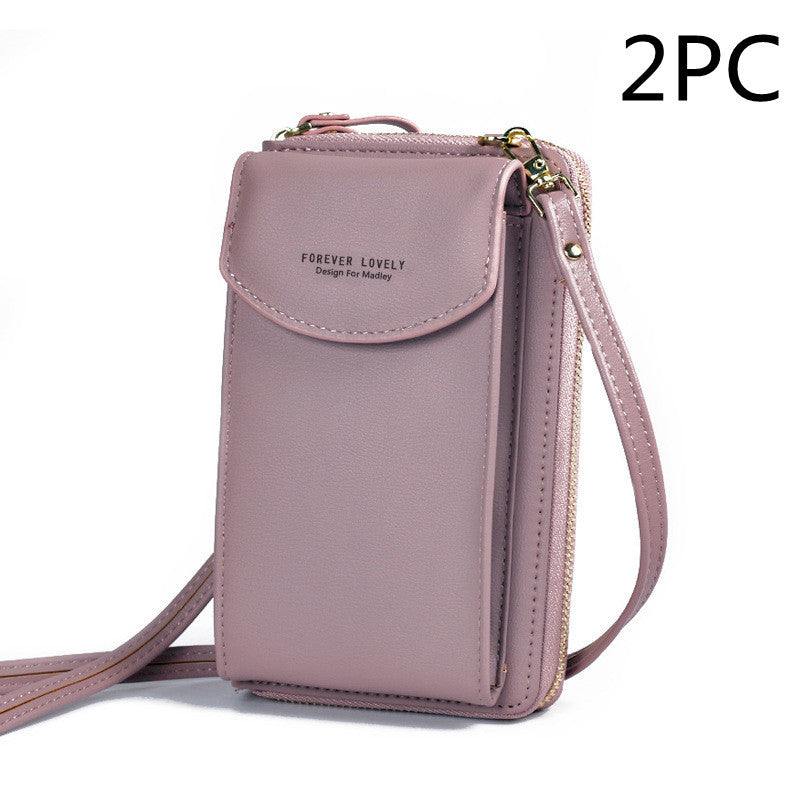 LoomTech™ PU Leather Crossbody Handbag – Smart, Stylish, and Functional