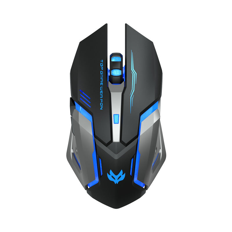 LoomTech™ T1 Wireless Gaming Mouse – Silent Rechargeable Mouse with Wireless Charging & Ergonomic Design