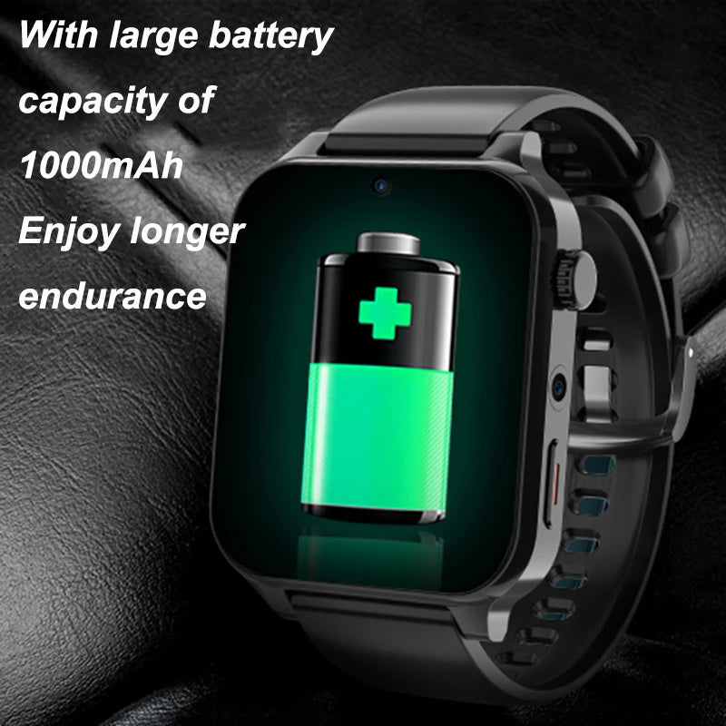 LoomTech PlayMax™ — Android Smartwatch with HD Large Screen, Gaming Power & Music Freedom