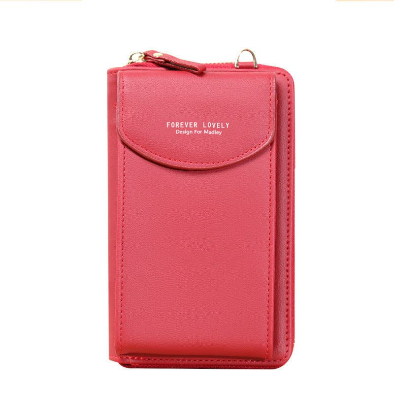 LoomTech™ PU Leather Crossbody Handbag – Smart, Stylish, and Functional