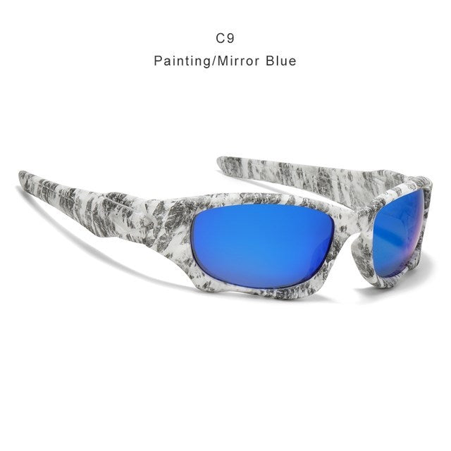LoomTech™ Vintage Pilot Sunglasses – Unisex Polarized TAC Lens UV400 Sport Eyewear
