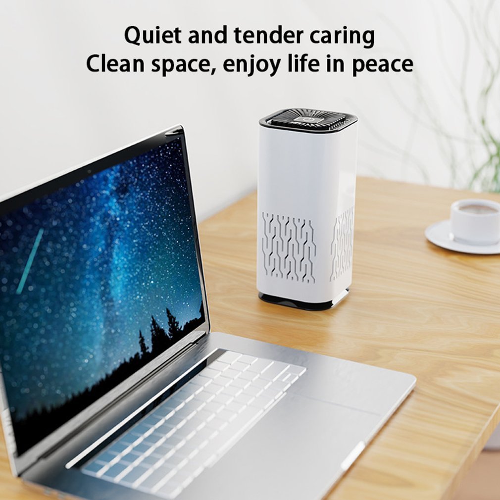 LoomTech™ Portable Car Air Purifier – Negative Ion Generator for Home & Vehicle Air Cleaning