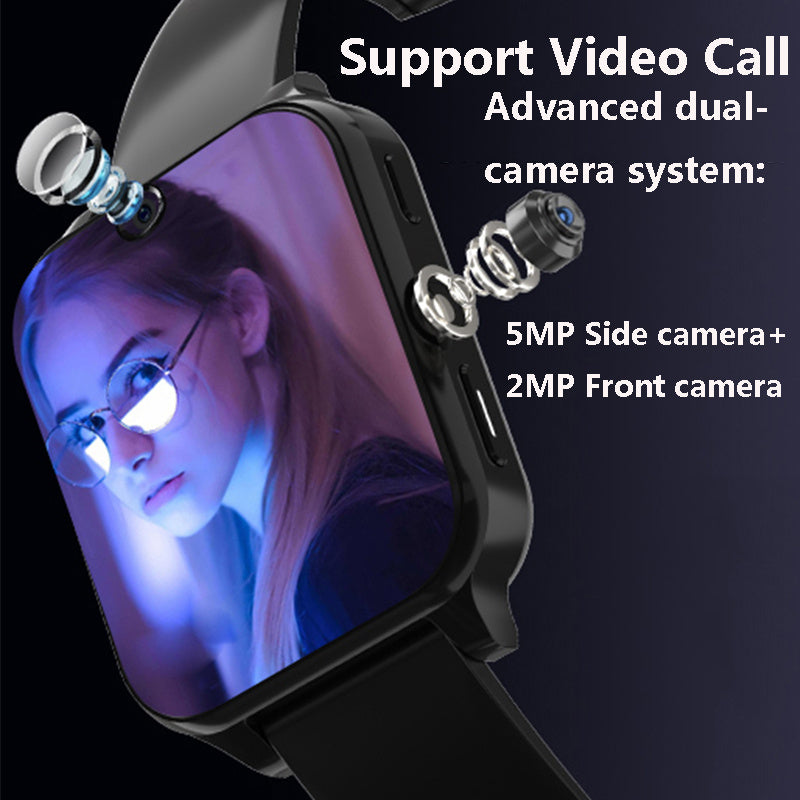 LoomTech PlayMax™ — Android Smartwatch with HD Large Screen, Gaming Power & Music Freedom
