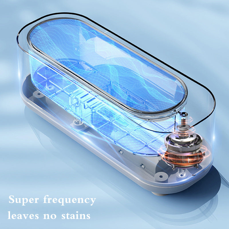 LoomTech™ Ultrasonic Cleaning Machine – High-Frequency Jewelry & Glasses Washer (45kHz, 5W)