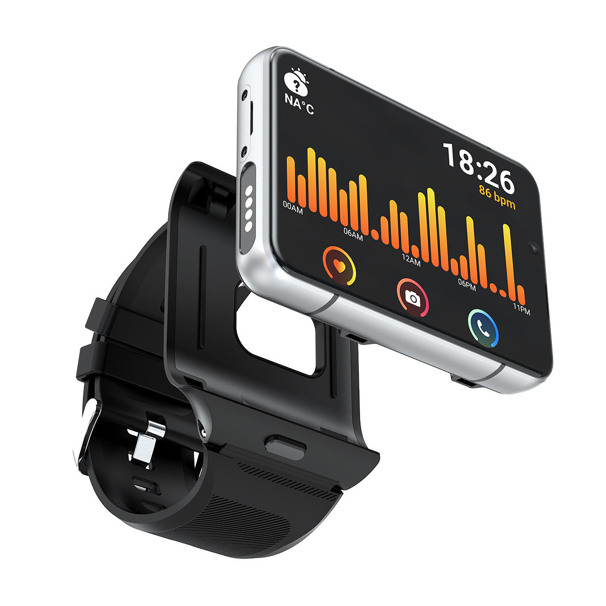 LoomTech S999™ — 4G Android Smartwatch with Super Large Display, Massive Storage & AI Power