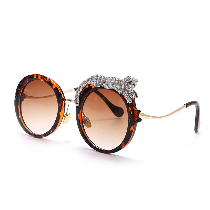 LoomTech™ Alloy Round Sunglasses – Unisex UV400 Fashion Eyewear for Men & Women