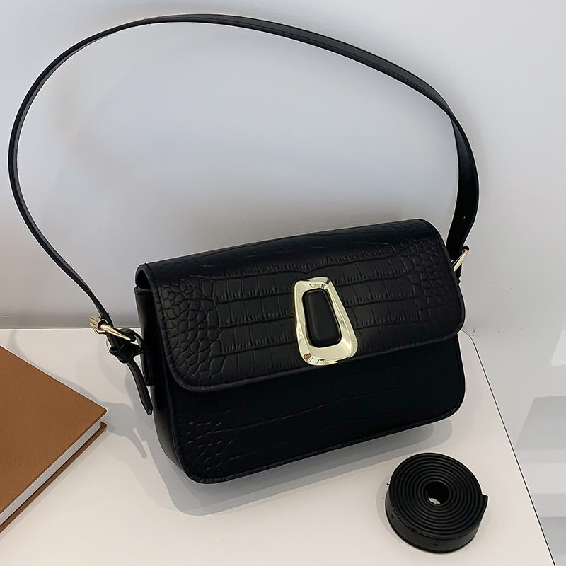 LoomTech™ Winter Trend Crossbody Handbag – Modern PU Leather Shoulder Bag for Women