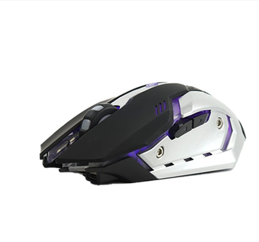LoomTech™ T1 Wireless Gaming Mouse – Silent Rechargeable Mouse with Wireless Charging & Ergonomic Design