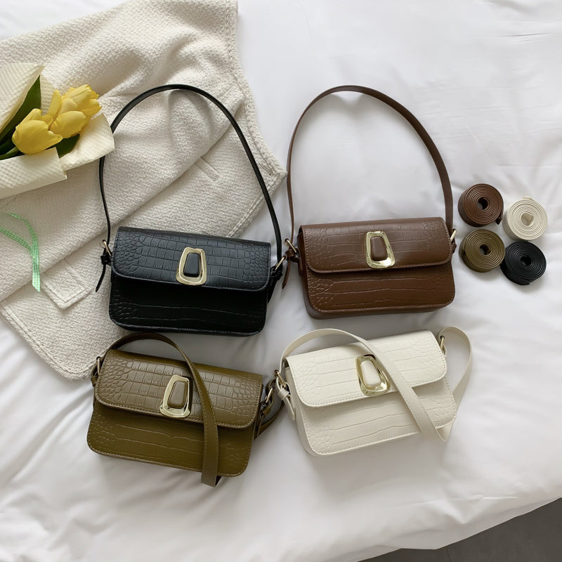 LoomTech™ Winter Trend Crossbody Handbag – Modern PU Leather Shoulder Bag for Women