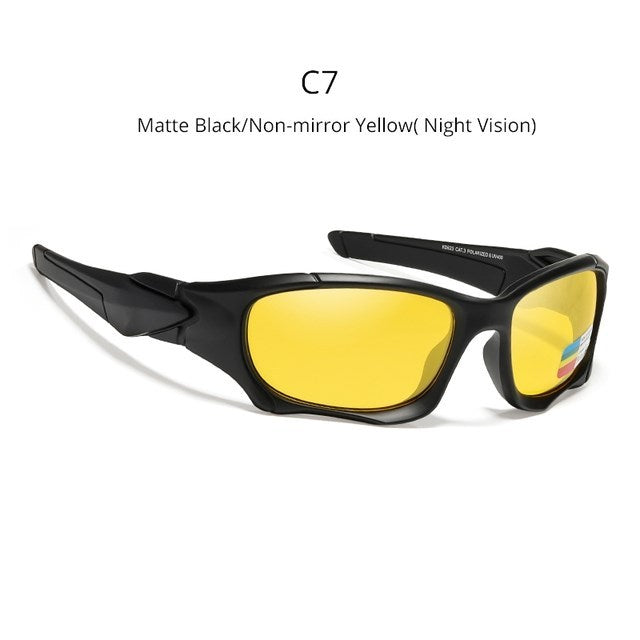 LoomTech™ Vintage Pilot Sunglasses – Unisex Polarized TAC Lens UV400 Sport Eyewear
