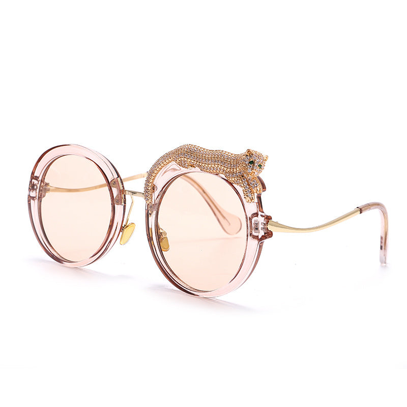 LoomTech™ Alloy Round Sunglasses – Unisex UV400 Fashion Eyewear for Men & Women