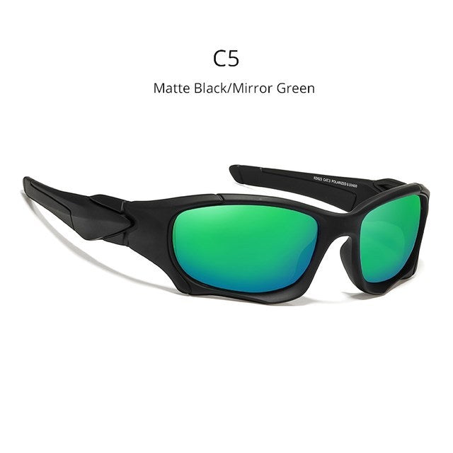 LoomTech™ Vintage Pilot Sunglasses – Unisex Polarized TAC Lens UV400 Sport Eyewear