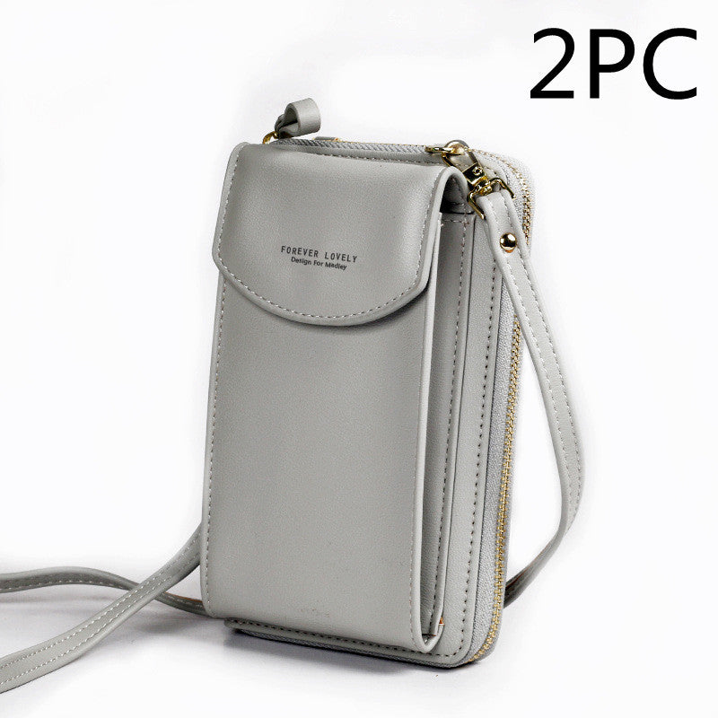 LoomTech™ PU Leather Crossbody Handbag – Smart, Stylish, and Functional