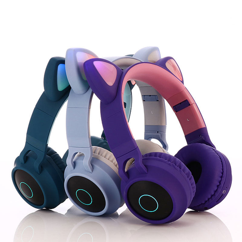 LoomTech Cute Bluetooth 5.0 Headphones – Wireless Stereo Headset with Clear Sound, Comfortable Fit & Durable Design