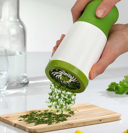 LoomTech Herb Grinder – Stainless Steel Spice Mill & Fresh Herb Chopper