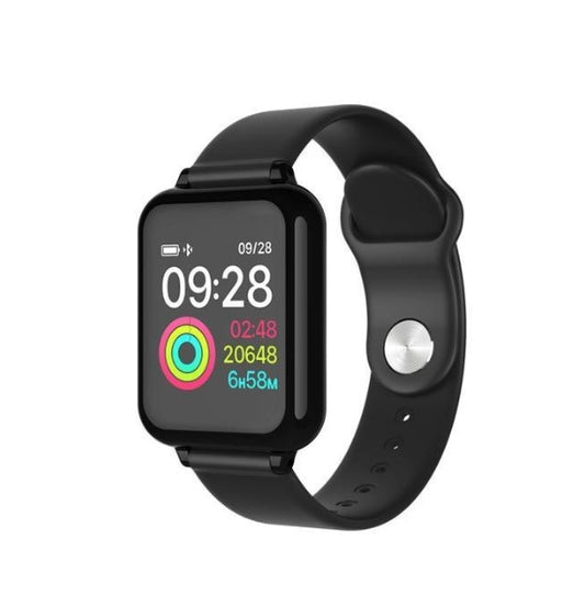 LoomTech VibeFit™ — Smart Sports Watch with 1.3" IPS Color Screen, Health Tracking, Message Alerts & iPhone Compatibility