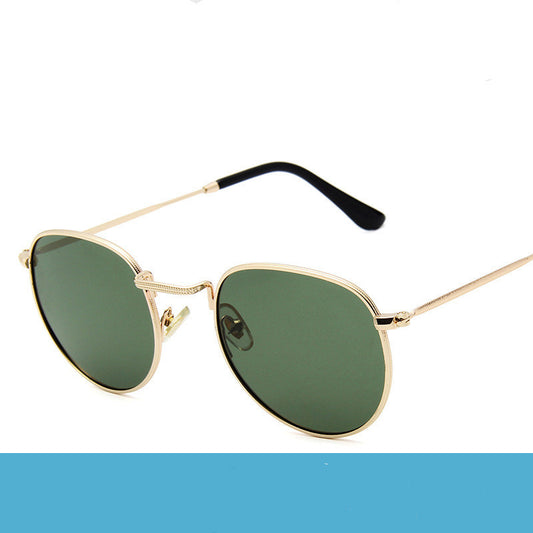 LoomTech™ Polarized Vintage Sunglasses – Unisex Metal Frame UV-Protective Eyewear