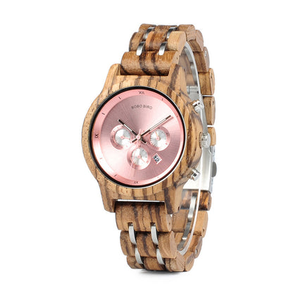 LoomTech TimberTime™ — Men’s Wooden Watch for Business & Casual Style | Handcrafted Eco-Luxury Timepiece