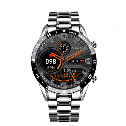 LoomTech BW0189™ — Multifunctional Smartwatch with Bluetooth Calling, Fitness Tracking, Heart Rate & Blood Pressure Monitor (30M Waterproof)