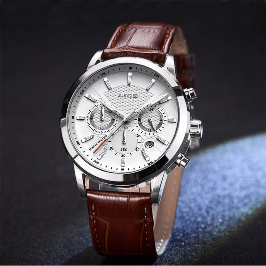 LoomTech TitanEdge™ — Men’s Fashion Sport Watch | Mechanical Precision, Mineral Glass Mirror & Lifetime Warranty