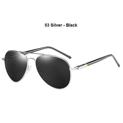 LoomTech™ Unisex Polarized Sunglasses – Metal Frame UV400 Protective Eyewear for Men & Women