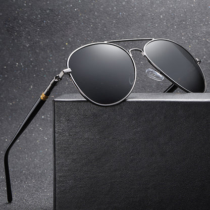 LoomTech™ Unisex Polarized Sunglasses – Metal Frame UV400 Protective Eyewear for Men & Women
