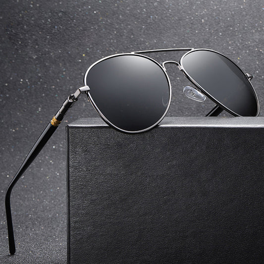 LoomTech™ Unisex Polarized Sunglasses – Metal Frame UV400 Protective Eyewear for Men & Women
