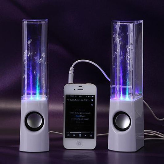 LoomTech™ Wireless Dancing Water Speaker – LED Light Fountain Subwoofer for Home & Party