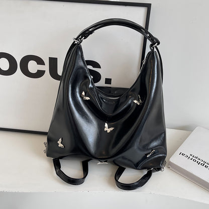 LoomTech™ Women’s Designer Hobo Handbag – Large PU Leather Crossbody & Shoulder Bag with Adjustable Strap