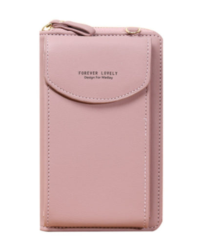 LoomTech™ PU Leather Crossbody Handbag – Smart, Stylish, and Functional